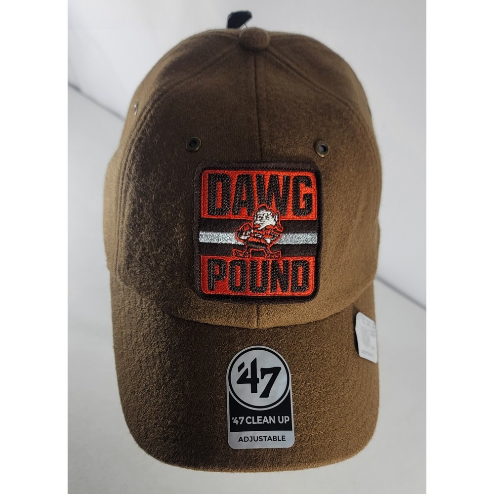 Cleveland Browns '47 Clean Up Strapback Adjustable Stoney Clover Lane Hat